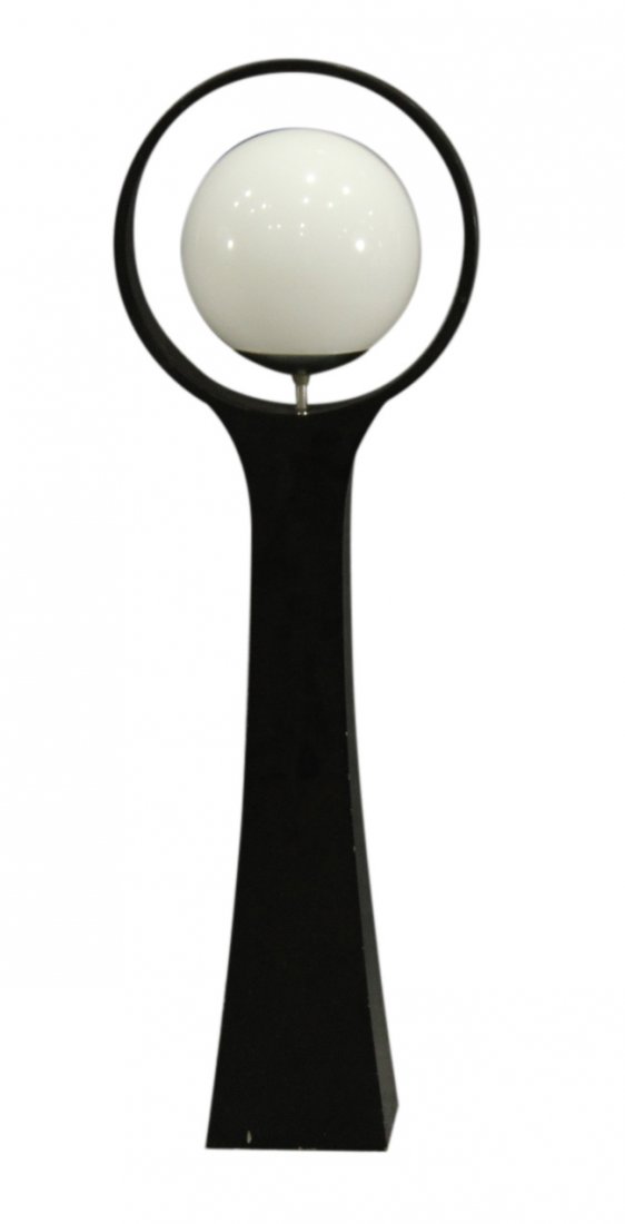 MID CENTURY MODERN SPACE AGE SPHERE TABLE LAMP (1 of 6)