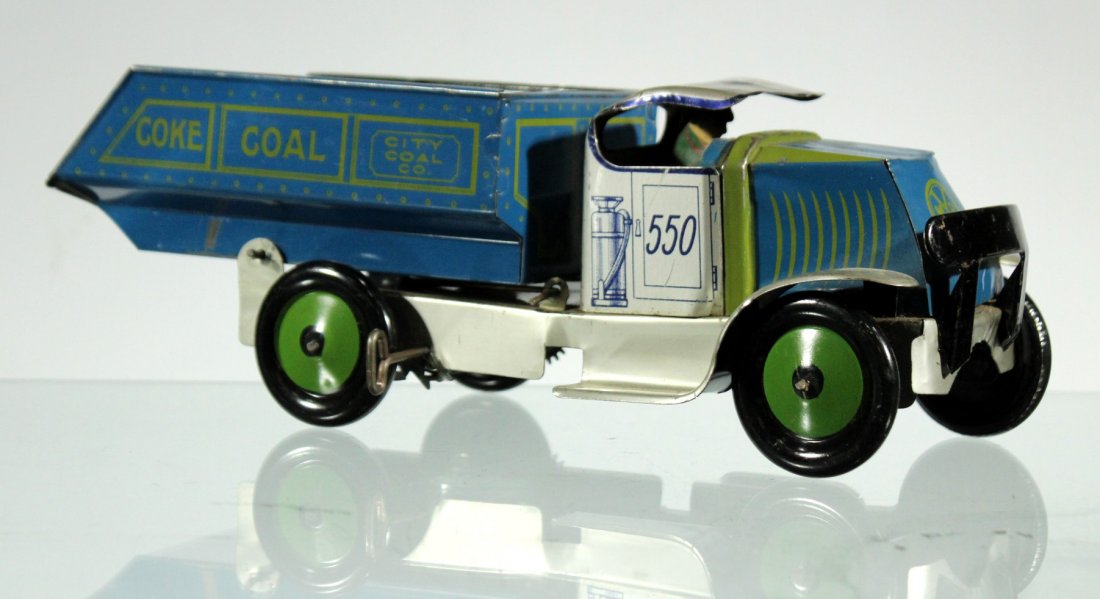 TIN TOY TRUCK - MARX CITY COAL COMPANY (1 of 8)
