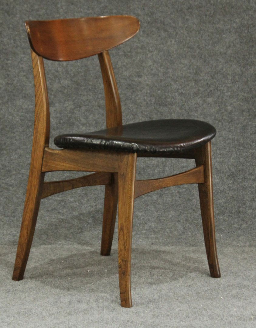 Hans Wegner Style Danish Modern Dining Chair (1 of 6)