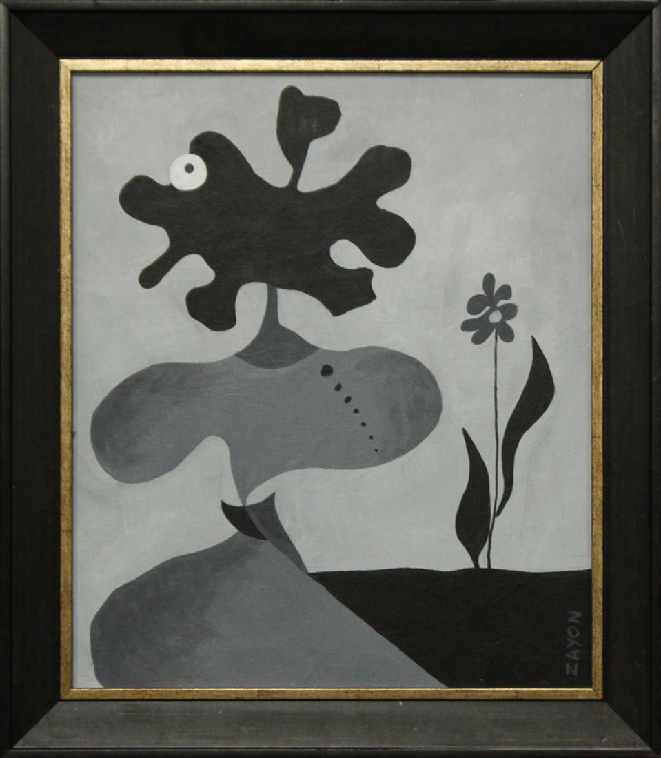 SEYMOUR ZAYON Mid Century Modern AMOEBA ABSTRACT FIGURE (1 of 3)