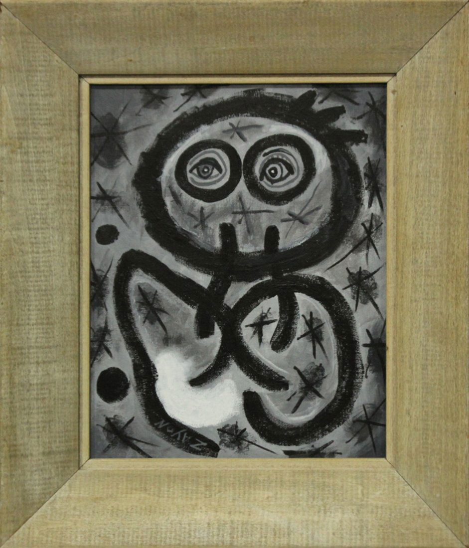 SEYMOUR ZAYON Mid Century Modern ABSTRACT FIGURE (1 of 3)