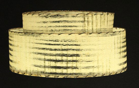 Mid-Century Modern 1950s Double Tier Lamp Shade (1 of 7)