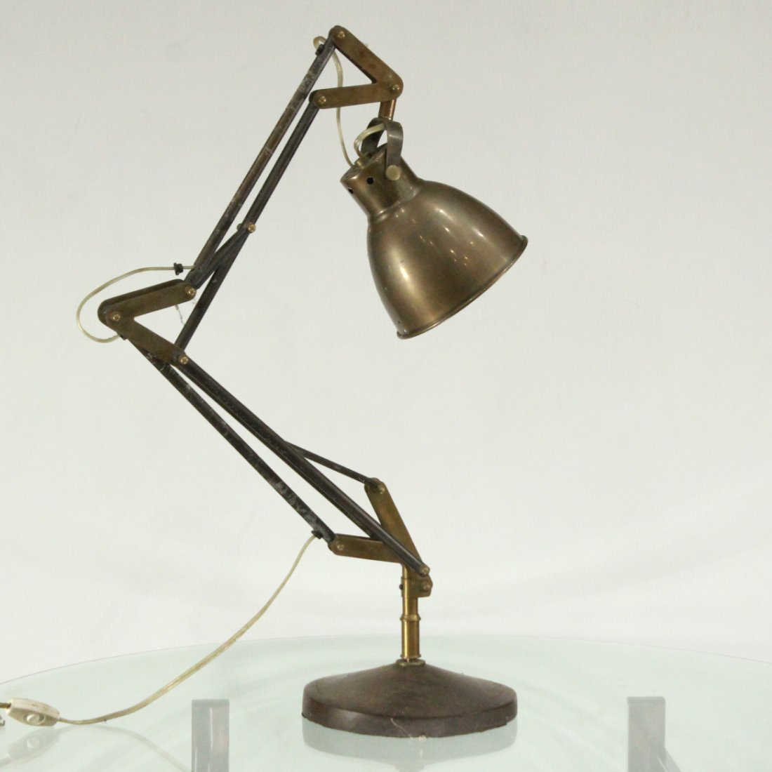 Mid-century style industrial adjustable desk lamp (1 of 8)