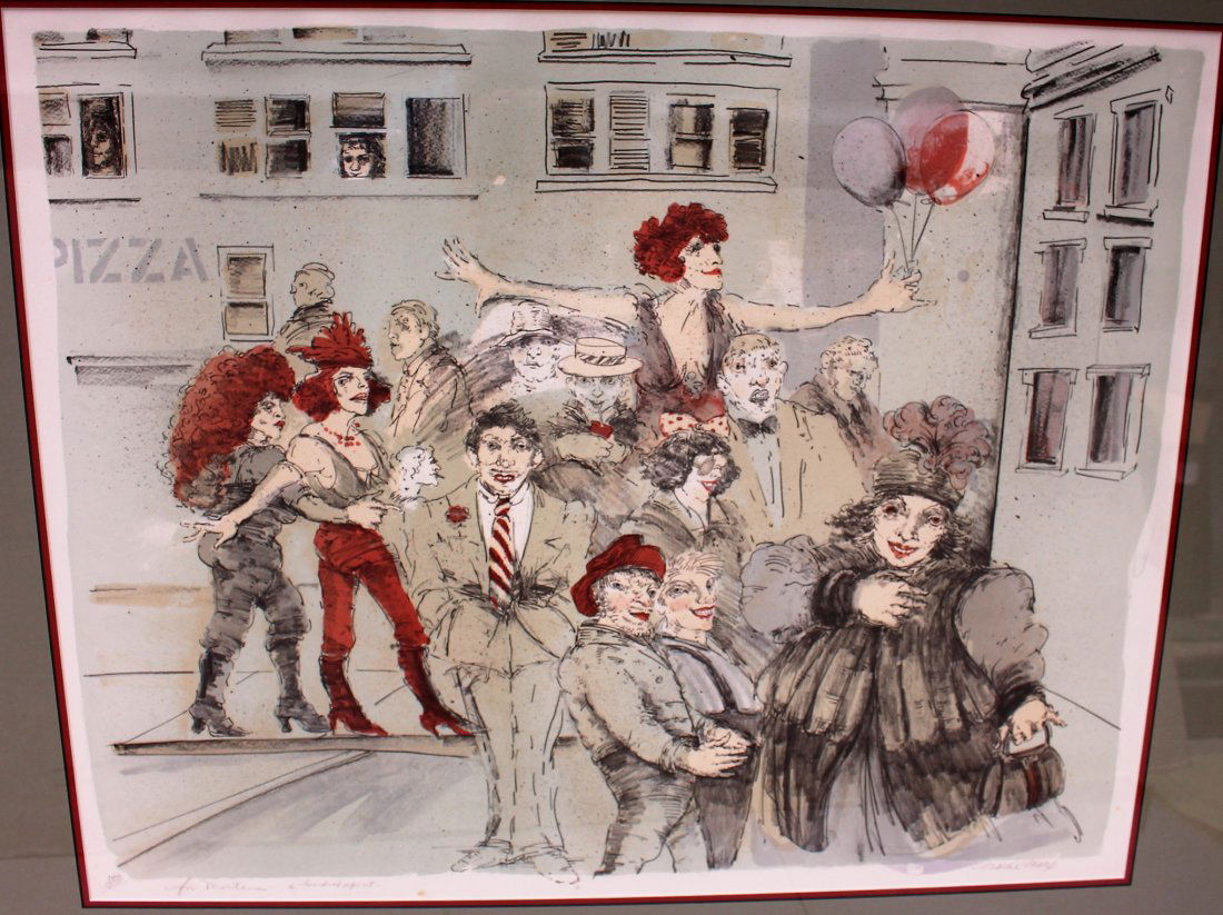 Marcia Marx, Lithograph #142, Titled: A Kindred Spirit (1 of 7)