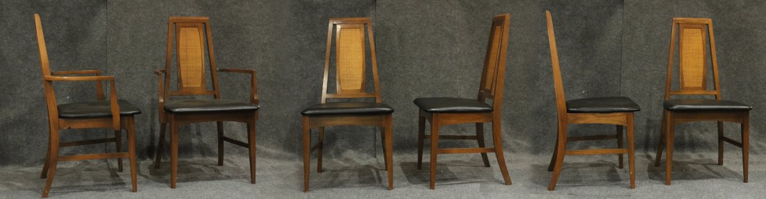 Set 6 Mid Century Danish Modern Design Dining Chairs (1 of 8)