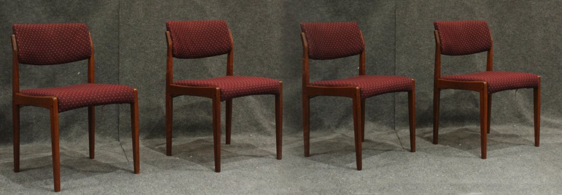 Bramin Denmark Set 4 Danish Mid-Century Modern Chairs (1 of 6)