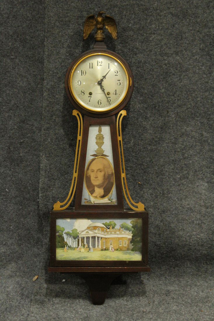 Seth Thomas Clock Co. Banjo #7 Wall Clock (1 of 7)