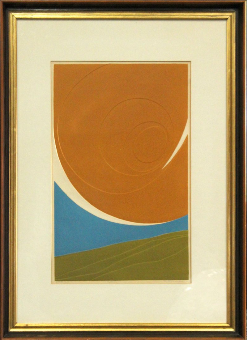 Beatrice Berlin 1971, Artists Proof, Titled Cyclonic (1 of 8)