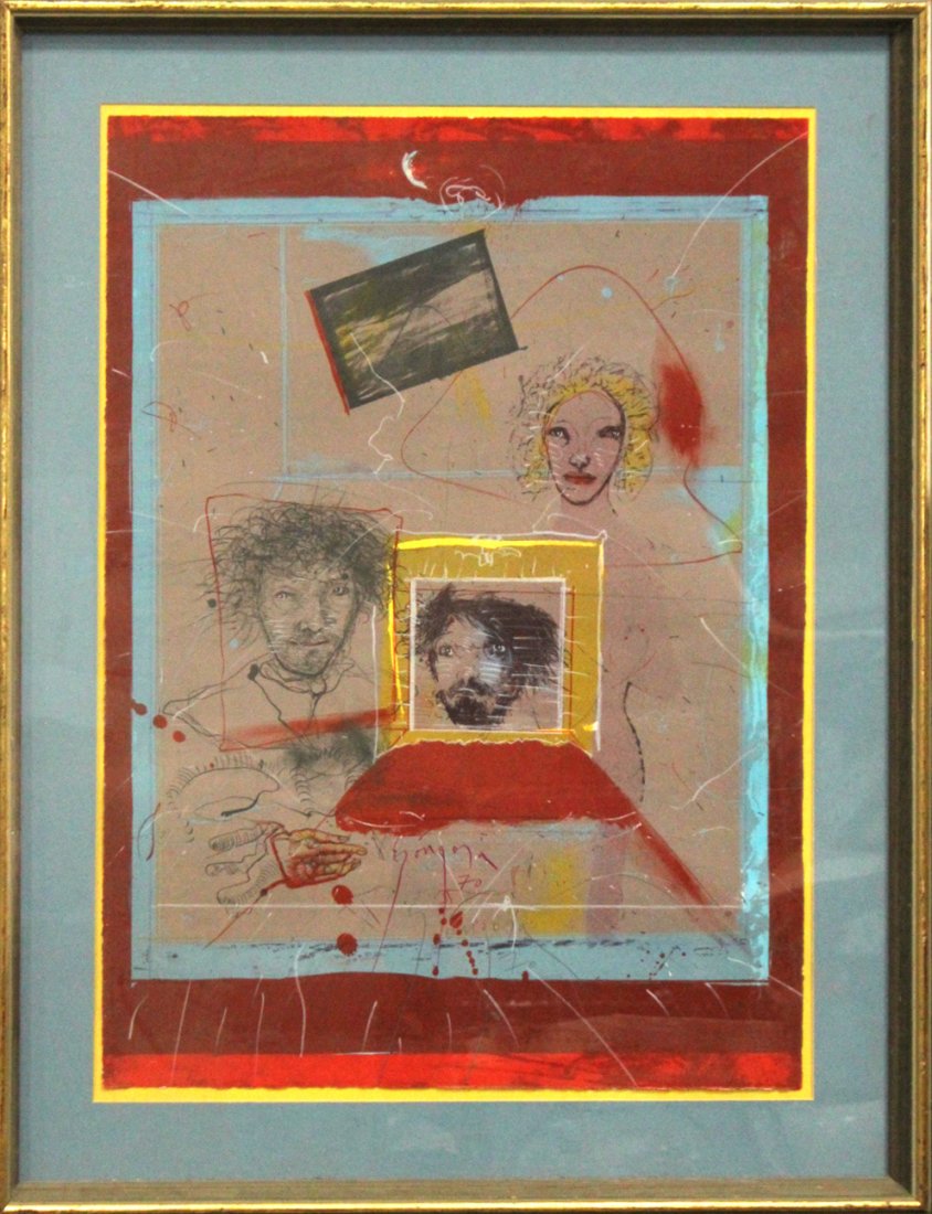 Leonel Gongora, Samson II, Lithograph (1 of 4)