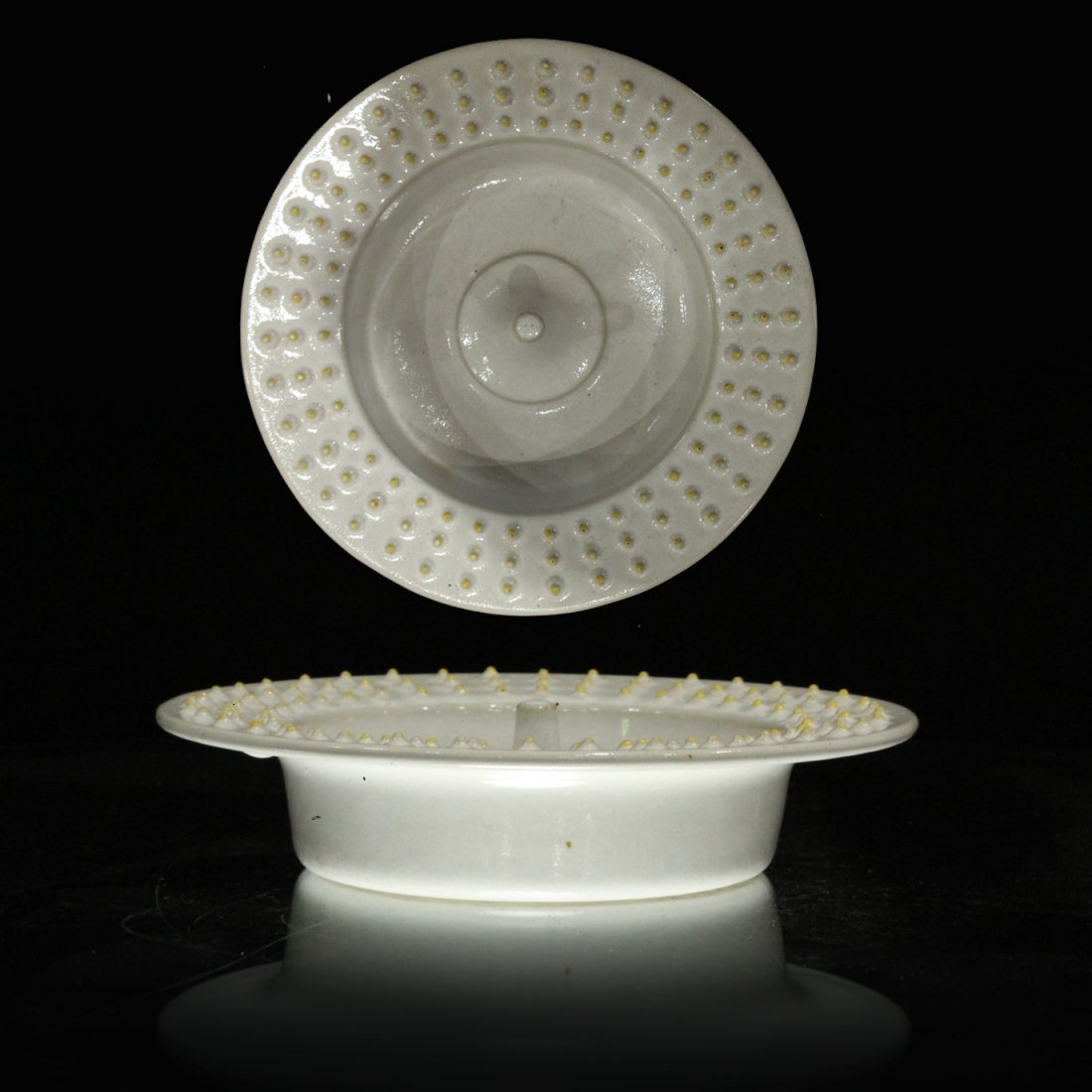 Mid-century Modern Atomic cake dish (1 of 4)