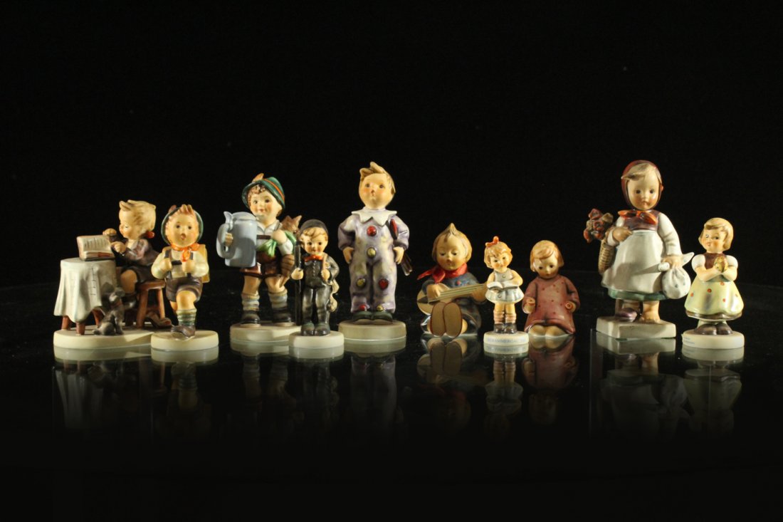 Ten [10] Assorted Goebel Hummel Figurines (1 of 7)