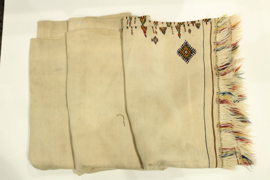 Vintage Western American Wool Blanket 120 in. x 42 in. (1 of 4)