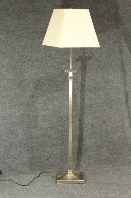 Modern Design Brushed Metal Adjustable Pole Lamp (1 of 3)