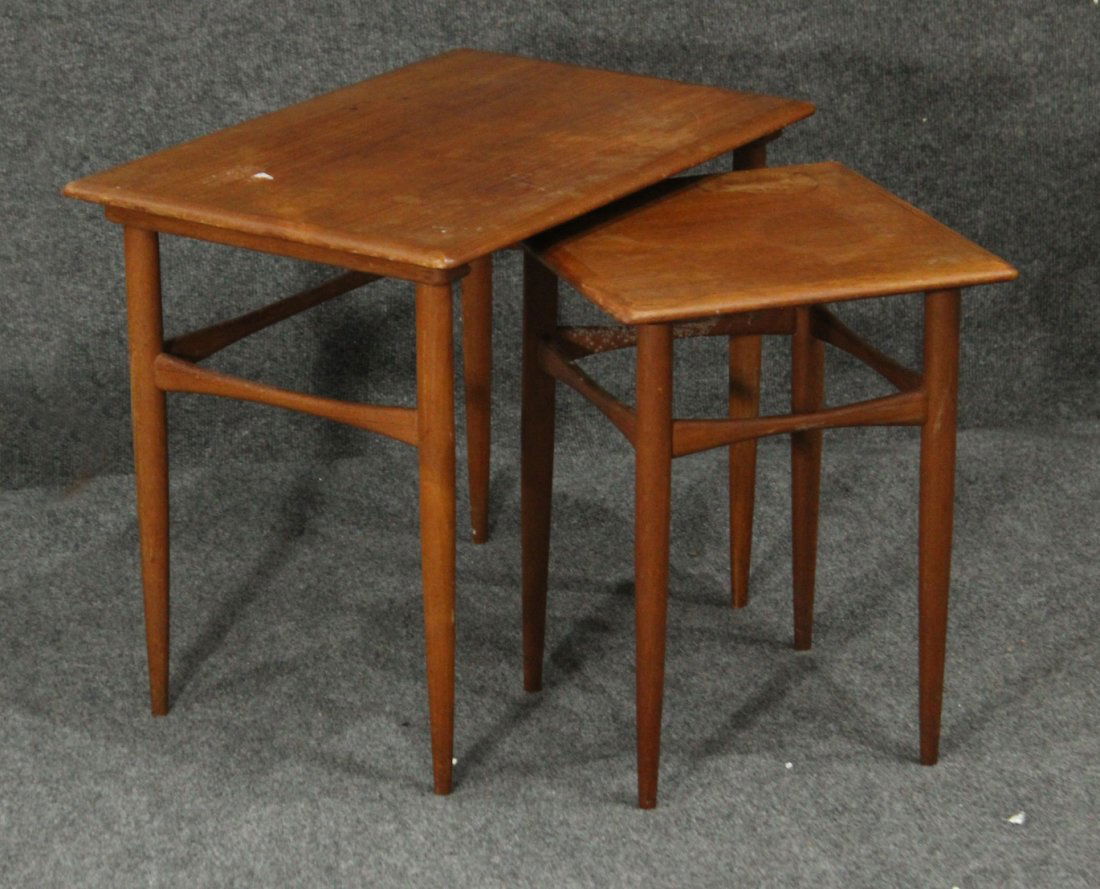 Danish Design Mid-Century Modern Nest Tables Denmark (1 of 5)