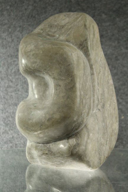 Mid-Century Modern Free Form Polished Marble Sculpture (1 of 6)