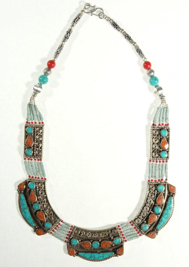 .925 STERLING Native American necklace (1 of 5)