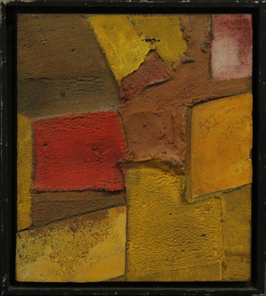 PAMELA CLOVE, Oil Abstract Textured Dimensional 1970 (1 of 5)