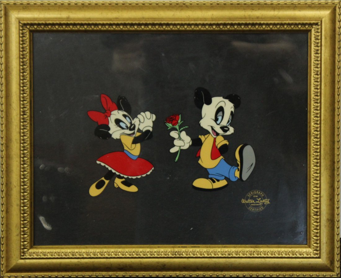 ANDY PANDA, Walter Lantz, Serigraph 1991 Cerified (1 of 2)