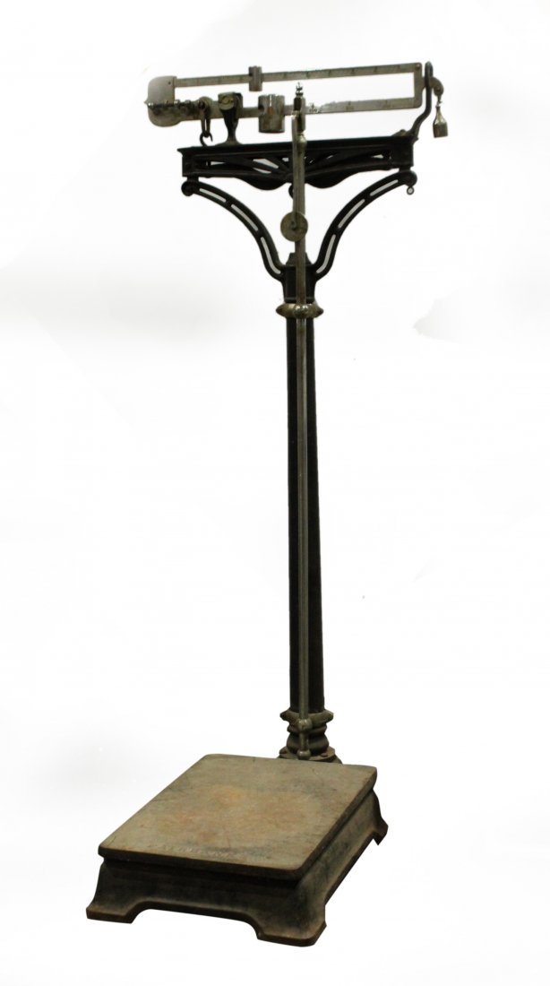 Circa 1910 FAIRBANKS DOCTOR OFFICE SCALE All Complete (1 of 5)