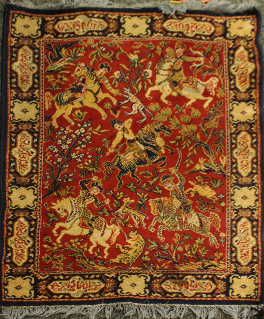 Hanging Tapestry Persian Figures On Horses (1 of 4)