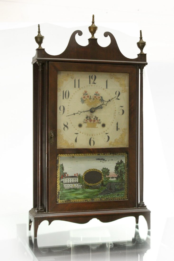 ELI TERRY / E TERRY & SONS Steeple Mantle Clock (1 of 8)