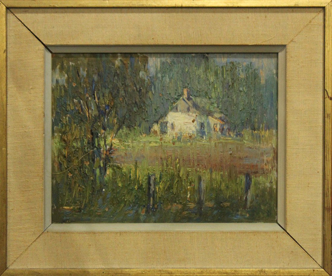 JOHN COSTIGAN  (1888 - 1972) OIL with FAMILY PROVENANCE (1 of 6)