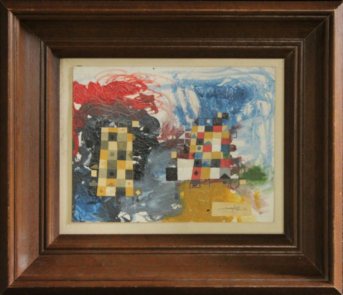ZAYON Mid Century Modern ABSTRACT COMPOSITION (1 of 3)