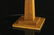LEVENGER Arts& Crafts MISSION OAK TABLE LAMP MICA PANEL - 3