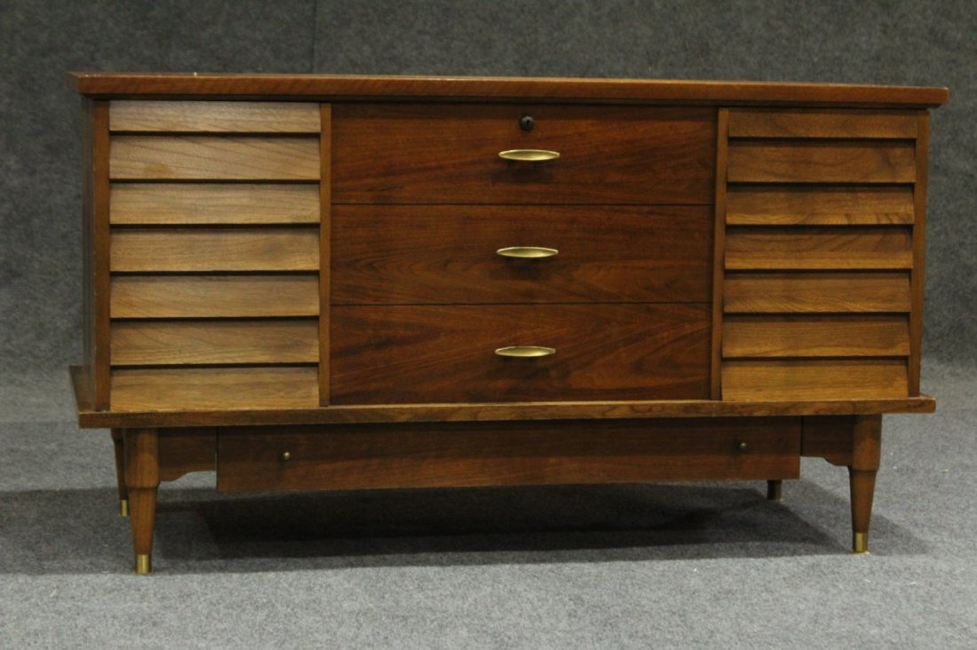 Lane Mid-Century Modern Cedar Chest Stylish Drawer Base (1 of 5)