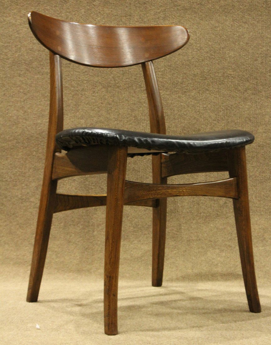 Mid-Century Modern Teak Side Chair Wegner (1 of 6)