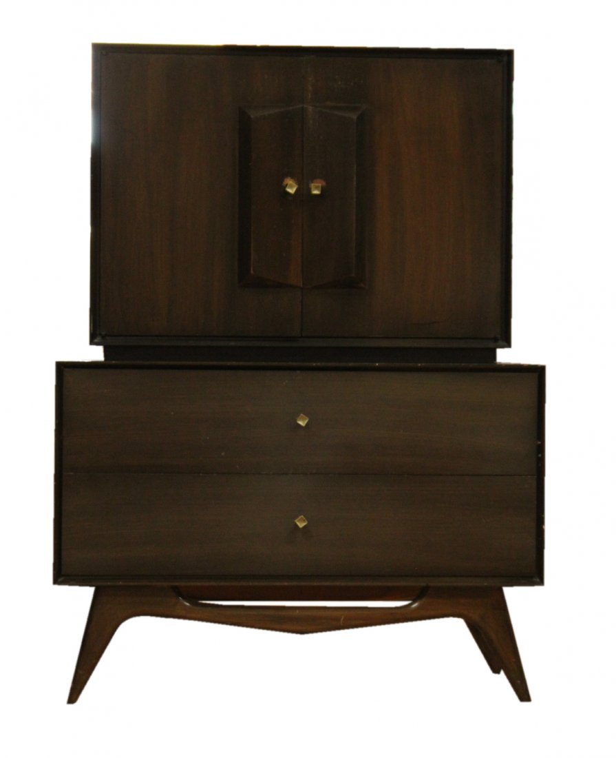 Mid-Century Modern HIGH STYLE GENTLEMAN'S CHEST (1 of 7)