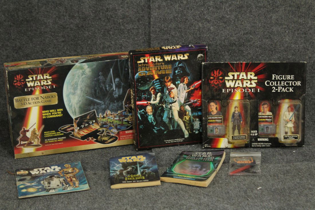 Collection of Star Wars toys (1 of 5)