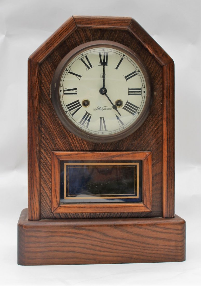 SETH THOMAS Mantle Clock "Country Cottage" Model (1 of 8)
