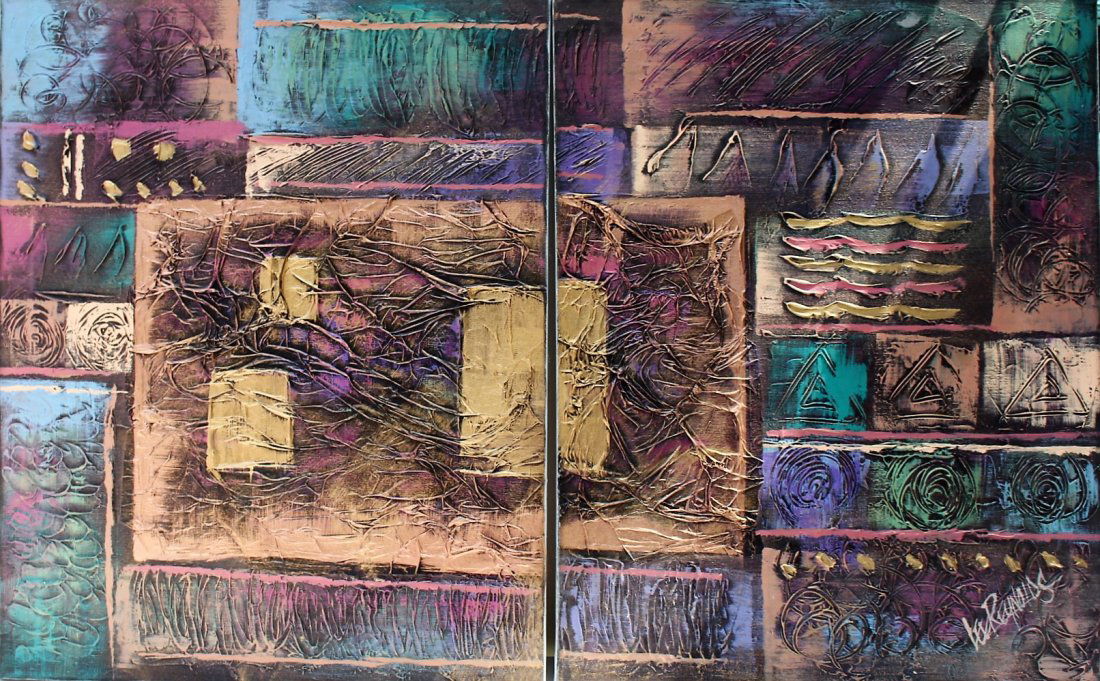 LEE REYNOLDS [Lee Burr} California; DOUBLE ABSTRACTS (1 of 4)