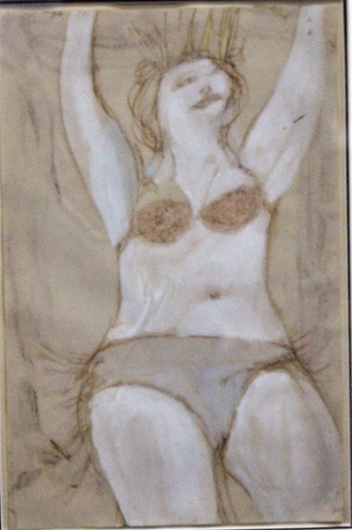 ROBERT ANDREW PARKER, Watercolor Dancer, Info Verso (1 of 5)