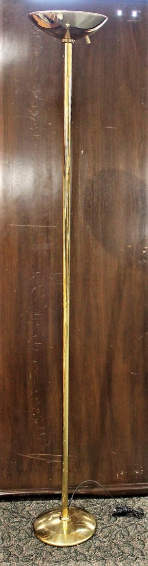 Modern Design Brass Pole Lamp J MENDIZABAL ARGENTINA (1 of 7)