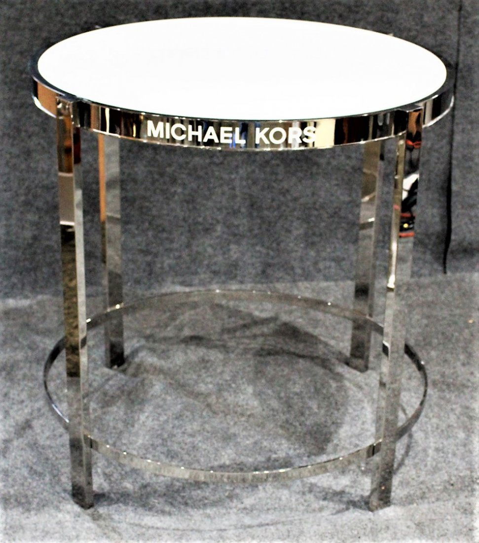 MILO BAUGHMAN Design Flat Bar Round Table MICHAEL KORS (1 of 6)