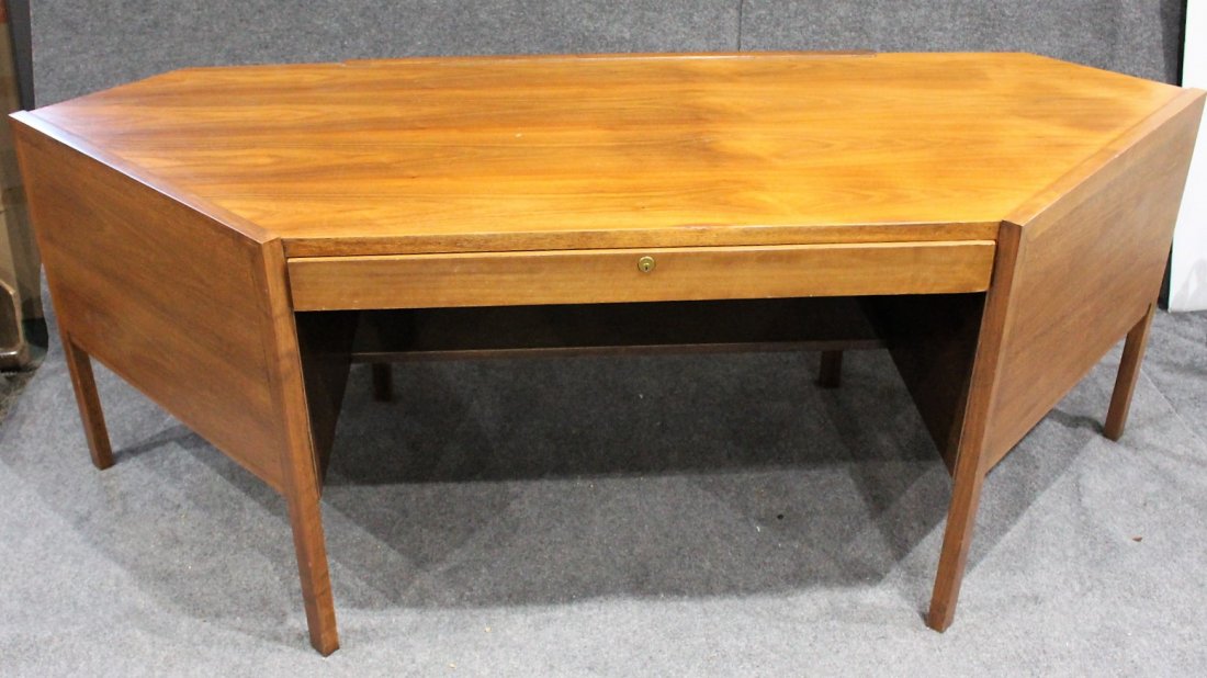 DUNBAR Mid-Century Modern EXECUTIVE DESK (1 of 8)