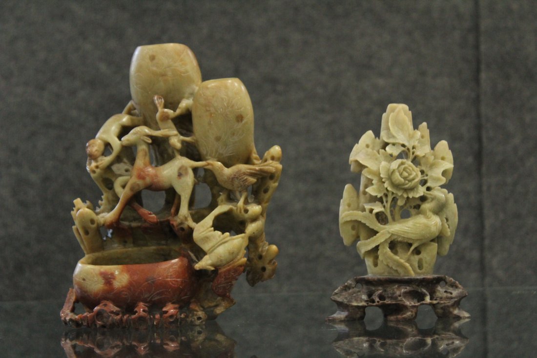 Vintage Asian soapstone carving (1 of 4)