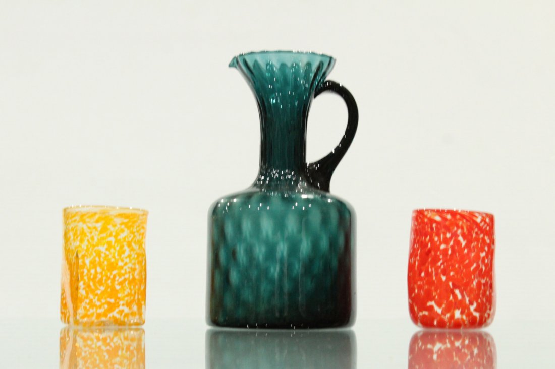 Three [3] Piece ITALIAN ART GLASS Grouping (1 of 6)