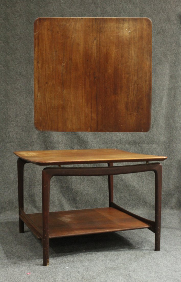 JOHN STUART Mid-Century DANISH TEAK OCCASIONAL TABLE (1 of 7)