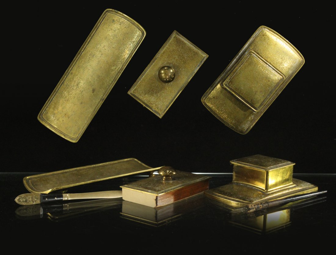 4-Piece Vintage Desk Top Set (1 of 6)