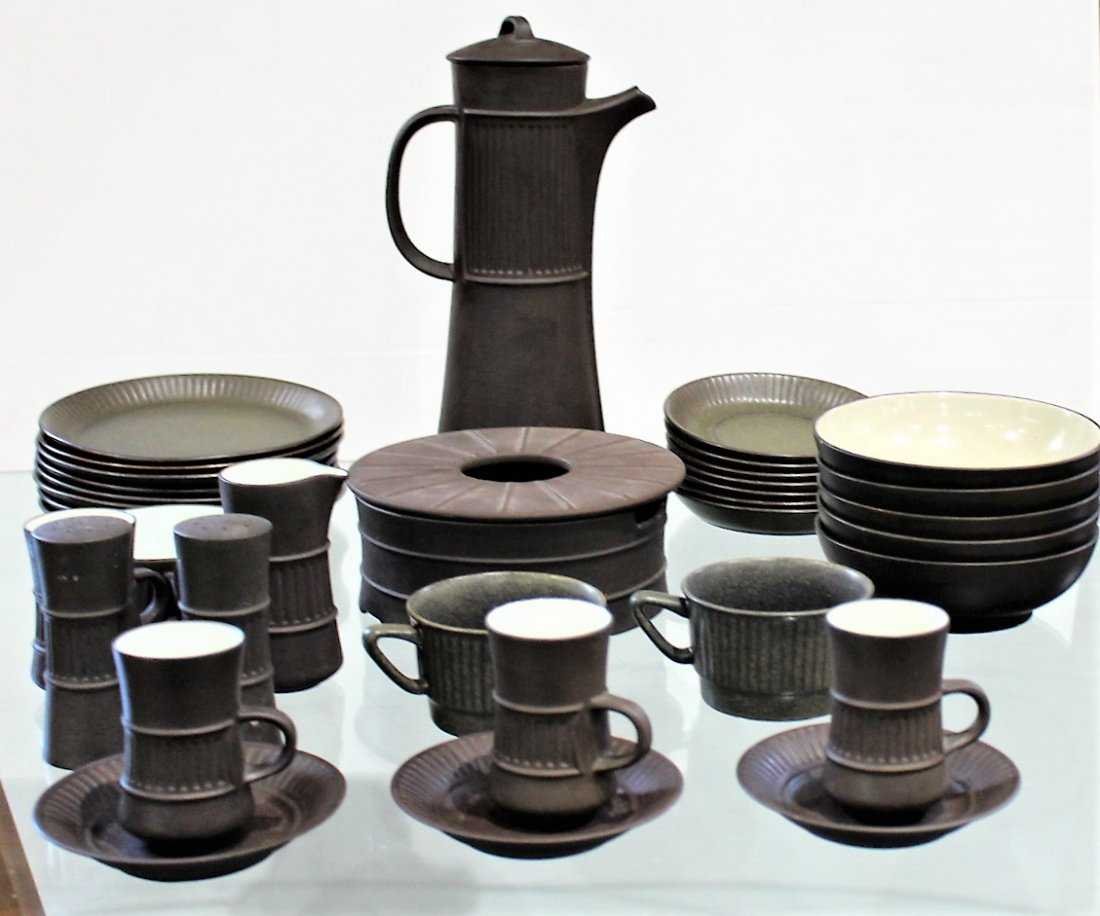 35 Pieces Mid-Century Modern DANISH POTTERY SET (1 of 8)