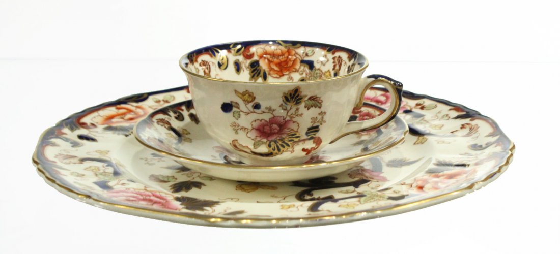 Mason's Ironstone Mandalay England:  Plate Cup, Saucer (1 of 5)