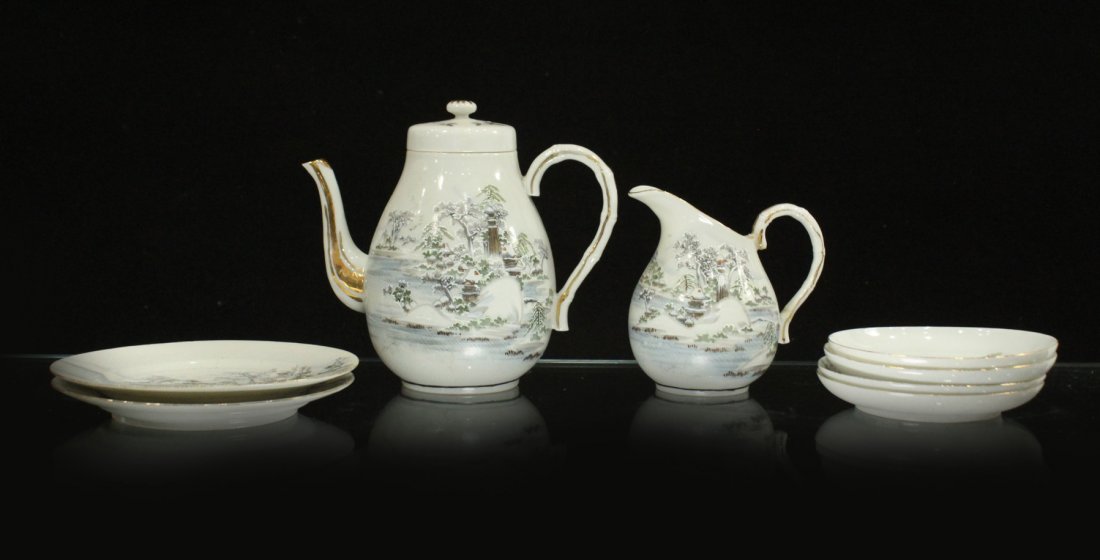 Japanese Oriental Tea set (1 of 4)