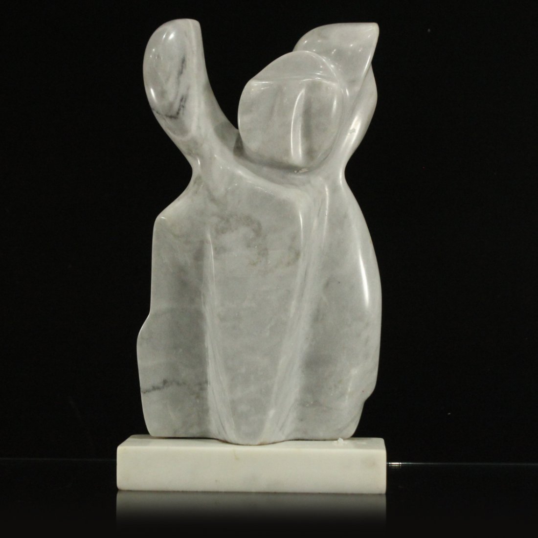 Mid-Century Modern Marble Sculpture (1 of 4)