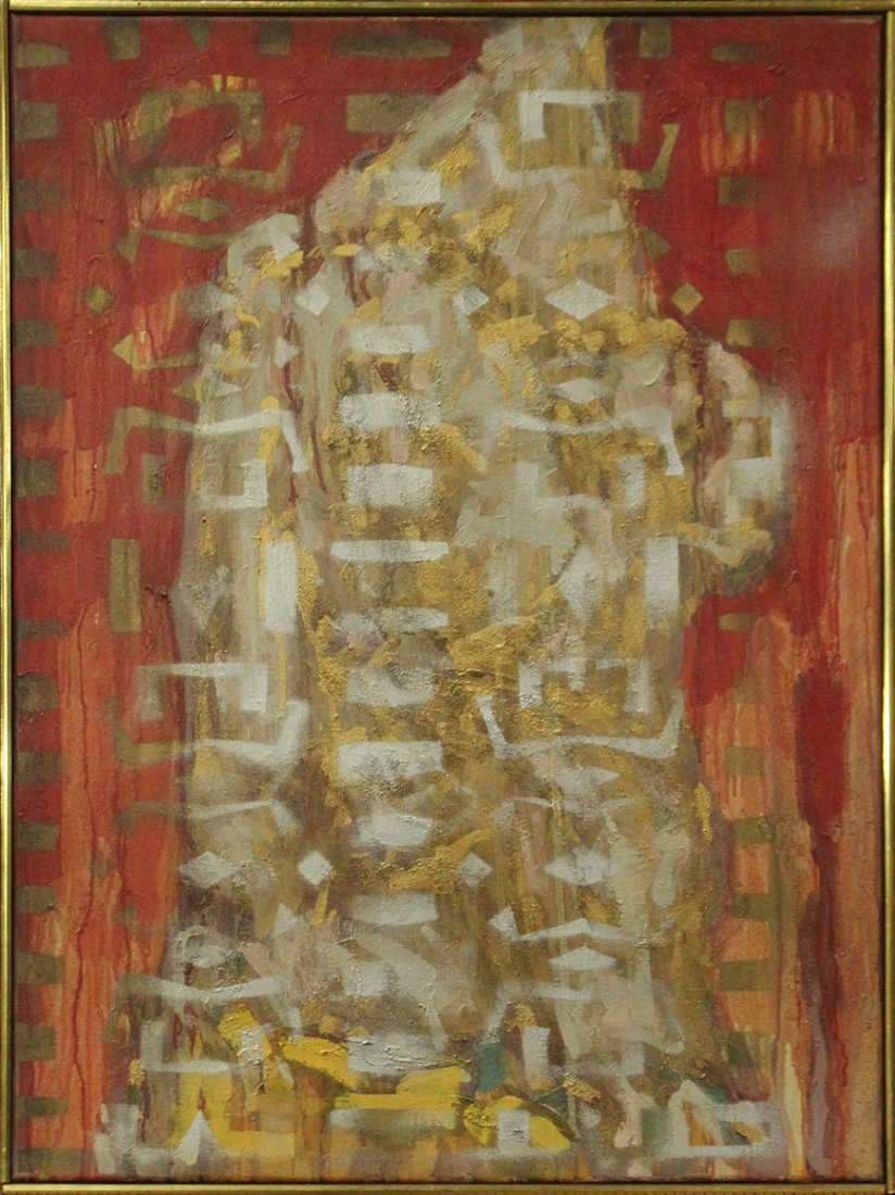 ANDREWS Oil/C 1962 ABSTRACT "Where Each Is Both" (1 of 7)