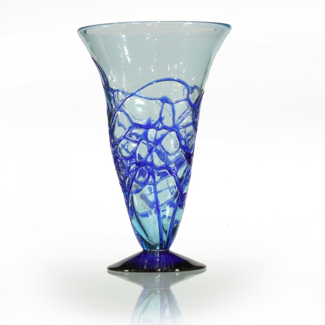 Mid-Century Modern Style webbed Vase (1 of 4)