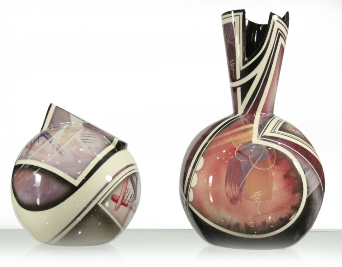 Tom Hubert Futurist Ceramic Pottery (1 of 6)