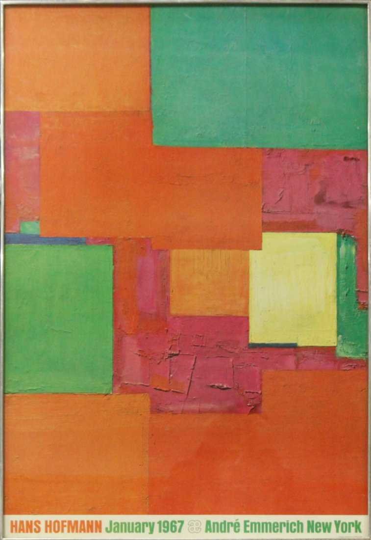Vintage Hans Hoffman exhibition poster (1 of 4)